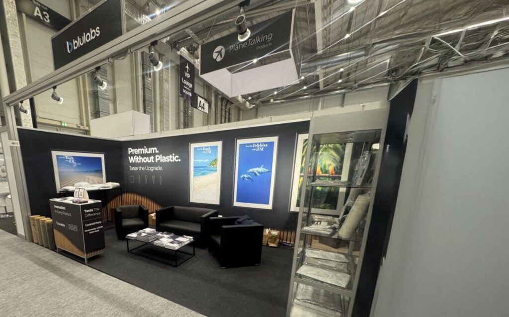 Blulabs exhibition booth at WTCE 2026 in Hamburg